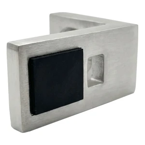 Držák pro sklo 40x35x20 mm AISI304 systém plochý satén