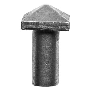 Postal – ozdobný ocelový nýt FI10 mm s pyramidovou hlavou H30×L19 mm