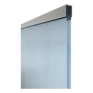 Kozza hliníkový madlový profil obdélníkový 30,1 × 25 mm na sklo 16–21,52 mm – 5 m, matná eloxace