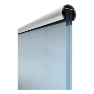 Kozza – kulatý hliníkový madlo Ø40 mm na sklo 16–21,52 mm, délka 5 m, matná anoda