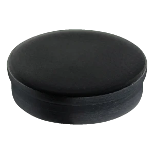 Kozza – hliníková záslepka pro profily celoskleněných balustrad KE 105 černá