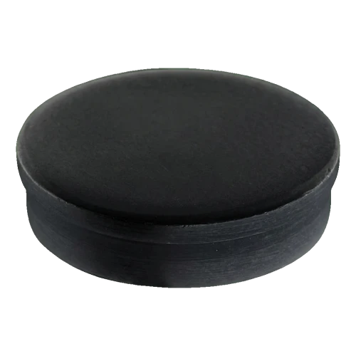 Kozza – hliníková záslepka pro profily celoskleněných balustrad KE 105 černá 000-848 (1)