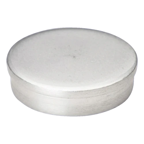 Kozza hliníková záslepka pro profily celoskleněných zábradlí KE 105 / KE 115 – matná anoda 000-847 (1)