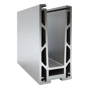 Kozza KF 1000 – hliníkový profil U pro celoskleněné zábradlí 5000 mm s odvodněním