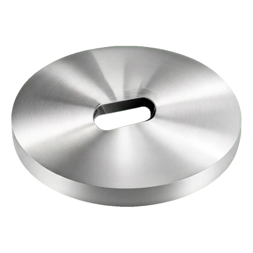 PSG distanční podložka pro bodové držáky ø 50 mm / 5 mm – otvor fazole, AISI 304 satén 000-896 (1)