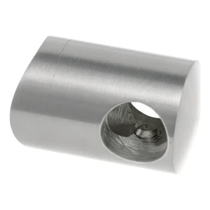 PSG průchodný držák zábradlí pro tyč ø 12 mm – trubka 42,4 mm AISI 316 satén