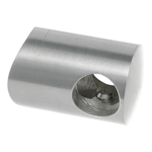 PSG průchodový držák zábradlí pro tyč fi 14 mm – rura 42,4 mm AISI 304 satén