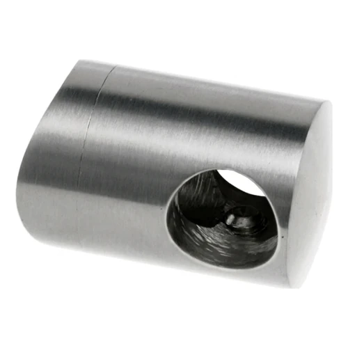 PSG průchozí držák pro tyč fi 12 mm – upevnění na trubku 42,4 mm, AISI 304 lesk 000-901 (1)