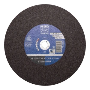 PFERD SG CHOP STEELOX – řezný kotouč pro rozbrušovačku 350 × 2,8 mm pro ocel a nerez