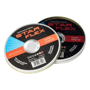 Starflex – sada řezných kotoučů na ocel a nerez 125×1,0 mm (10 ks)