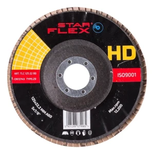 Star Flex HD – keramický lamelový kotouč 125 mm T29 zrnitost 80
