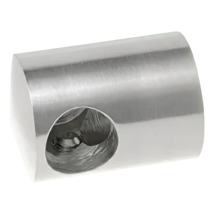 PSG koncový držák pravý zábradlový pro tyč průměr 12 mm – montáž k ploše, AISI 304 satén