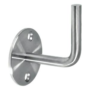 Nástěnný držák zábradlí ke svařování fi 70/12 mm – nerezová ocel AISI 304 satén