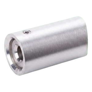 Axiální upevnění madla fi 42,4 mm ke stěně – nerezová ocel AISI 304 satén