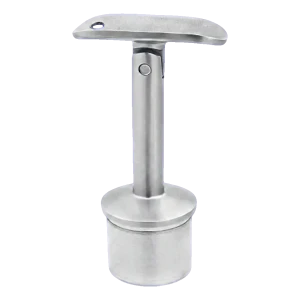 PSG podpora zábradlí kloubová lepená AISI 316 – systém 42,4 mm, satén