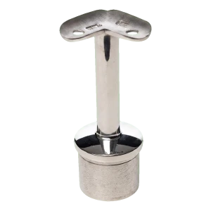 PSG rohová podpěra zábradlí 42,4 mm lepená – nerezová ocel AISI 304 lesk