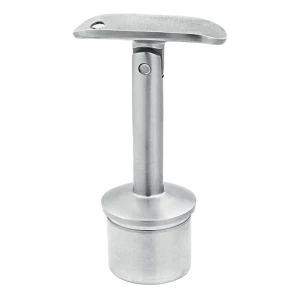 Kloubová lepená podpora madla zábradlí 48,3 mm – nerezová ocel AISI 304 satén