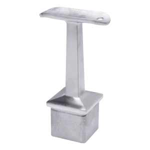 PSG podpora madla zábradlí z nerezové oceli 42,4 mm pro sloupek 40x40 mm – lepená, satén