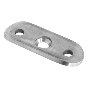 Montážní pásek pro madlo fi 48,3 mm – nerezová ocel AISI 304, satén, 64x24x4 mm