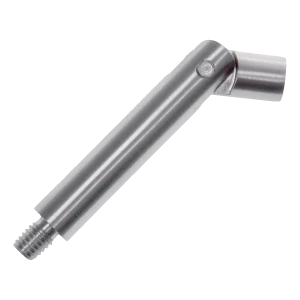 Kloubová tyč podpory zábradlí fi 12 × 75 mm – nerezová ocel AISI 304, saténová