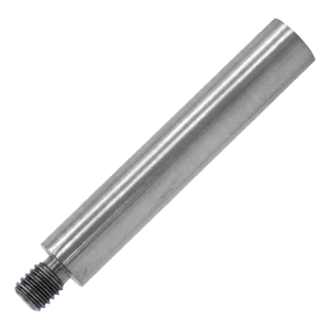 Tyč podpory zábradlí fi 12×75 mm AISI 304 – závit M8/M6, satén