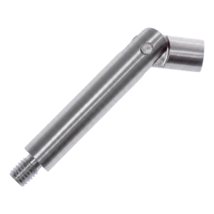 Kloubová tyč podpory madla fi 14 mm L75 mm – nerezová ocel AISI 304 satén