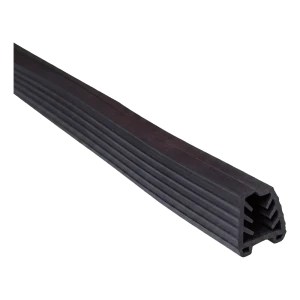 Gumové těsnění pro nasazovací úchyt na sklo 11,5–13,5 mm, 24x24 mm / 5 m