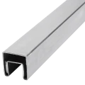 PSG Madlo nasazené na sklo 40x40 mm AISI 304 satén – 2500 mm 001-082 (1)