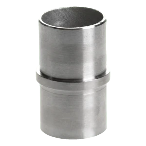 Přímá spojka zábradlí pro trubku 42,4x2 mm – nerezová ocel AISI 304, lepená