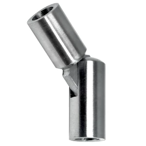 Postal – koleno kloubové zábradlové 90°–180° pro tyč fi 12 mm, AISI 304 satén