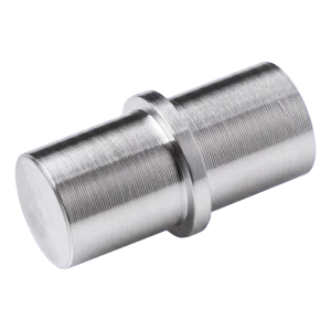 Přímý zábradlový spojovací kus pro trubku fi 12 mm – nerezová ocel AISI 304 satén