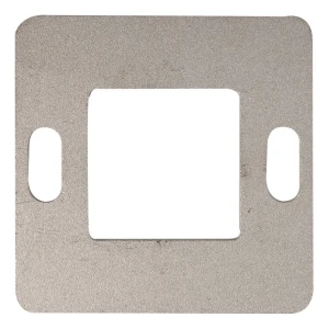 Montážní deska pro zábradlí 80×80 mm AISI304 systém 40×40 surový povrch