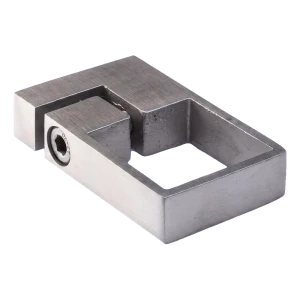 PSG boční svěrná objímka pro profil 40x40 mm – nerezová ocel AISI 304 satén