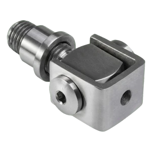 Nastavitelný závěs pro svařování M12 – nerezová ocel AISI 304, satén