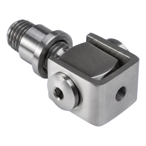 PSG Brankový pant k přivaření M20 – nerezová ocel AISI 304, satén