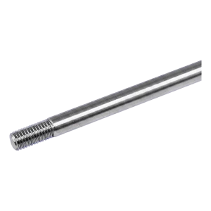 Tahový prut pro skleněný přístřešek M10×1500 mm nerezová ocel AISI 304 – pravý/levý závit, satén