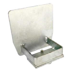 PSG zakončení jízdního profilu pro posuvnou bránu – kolej 140×140 mm ocelové