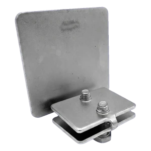 PSG ukončení profilu pojezdové dráhy posuvné brány 80x80 mm pozinkované