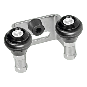 PSG horní držák posuvné brány s gumovanými kolečky – rozteč 60 mm